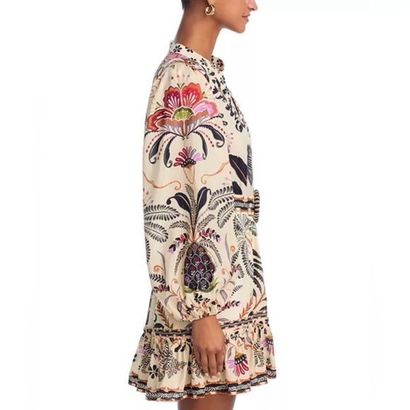 FARM Rio Multicolor Floral Mini Dress - Picture 4 of 11